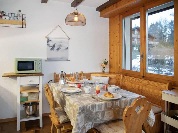 Gîte pour 4 personnes, avec balcon à Leytron - 2