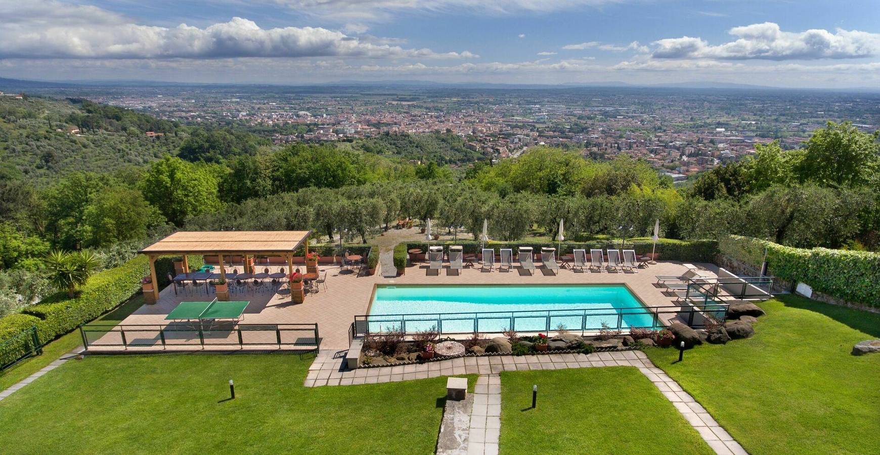 Villa pour 24 personnes avec piscine in Montecatini-Terme, Province de Pistoia