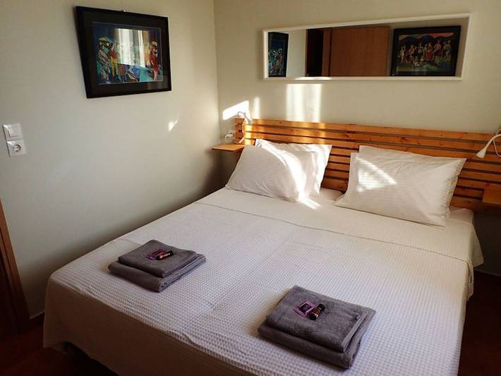 Gîte pour 6 personnes, avec balcon ainsi que jardin et vue dans Vámos - 4