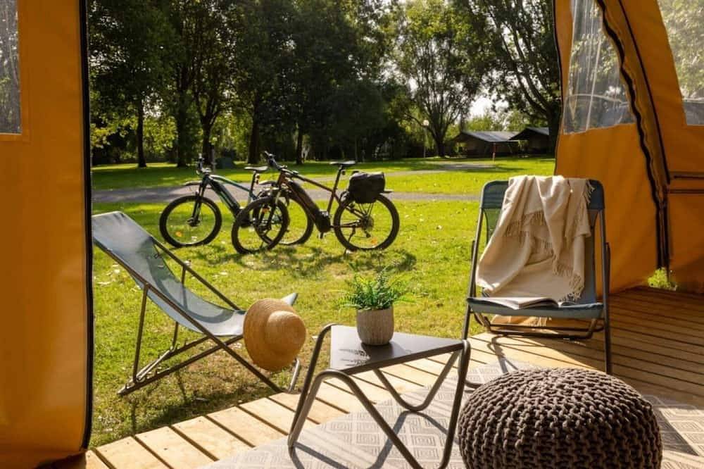 Zecamping 3 étoiles piscine animaux acceptés mobil-home 4 pers in Saintes, Saintes und Umgebung