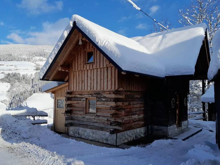 Ganze Ferienwohnung, Leitnerbauer's Troadkasten - Appartement/Fewo, Dusche, Wc, 1 Schlafraum in Rottenmanner und Wölzer Tauern, Irdning-Donnersbachtal