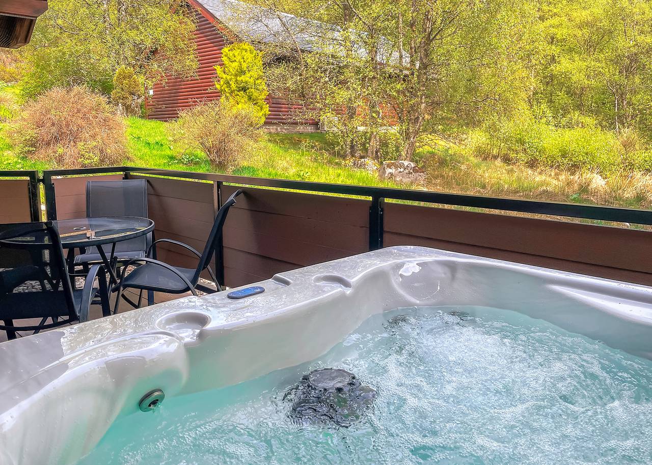 Chalet für 2 Personen mit Sauna in Glenshee, Angus