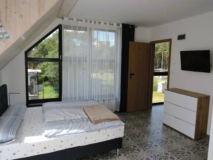 Apartament wakacyjny dla 3 osób, z balkon, Dla rodziny w Mrzeżyno