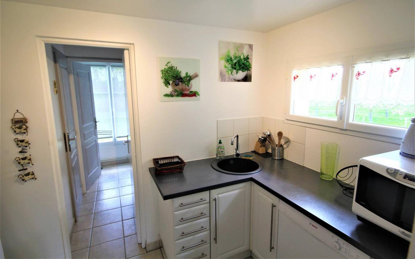 Gîte für 4 Personen mit Garten in Arelaune-en-Seine, Rouen und Umgebung
