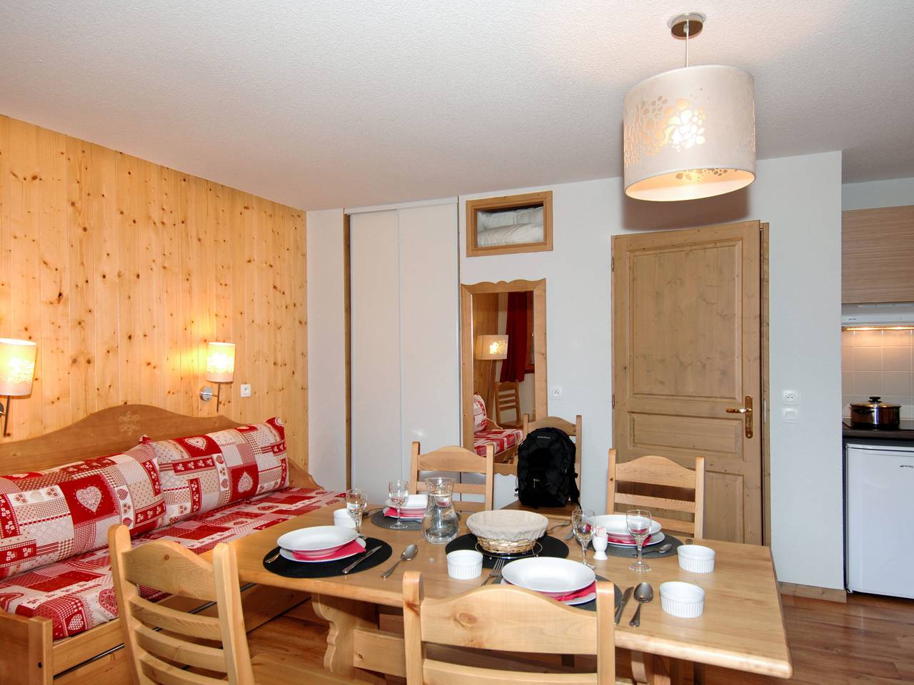 Appartement entier, Odalys Référence Le Grand Panorama 1 in Valmeinier, Région de Saint-Jean-de-Maurienne