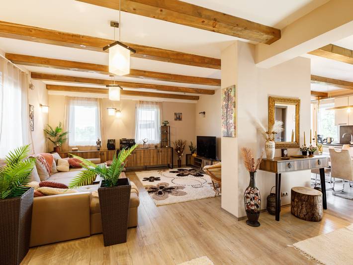 Ferienwohnung für 6 Personen, mit Terrasse und Garten in Revfülöp - 4