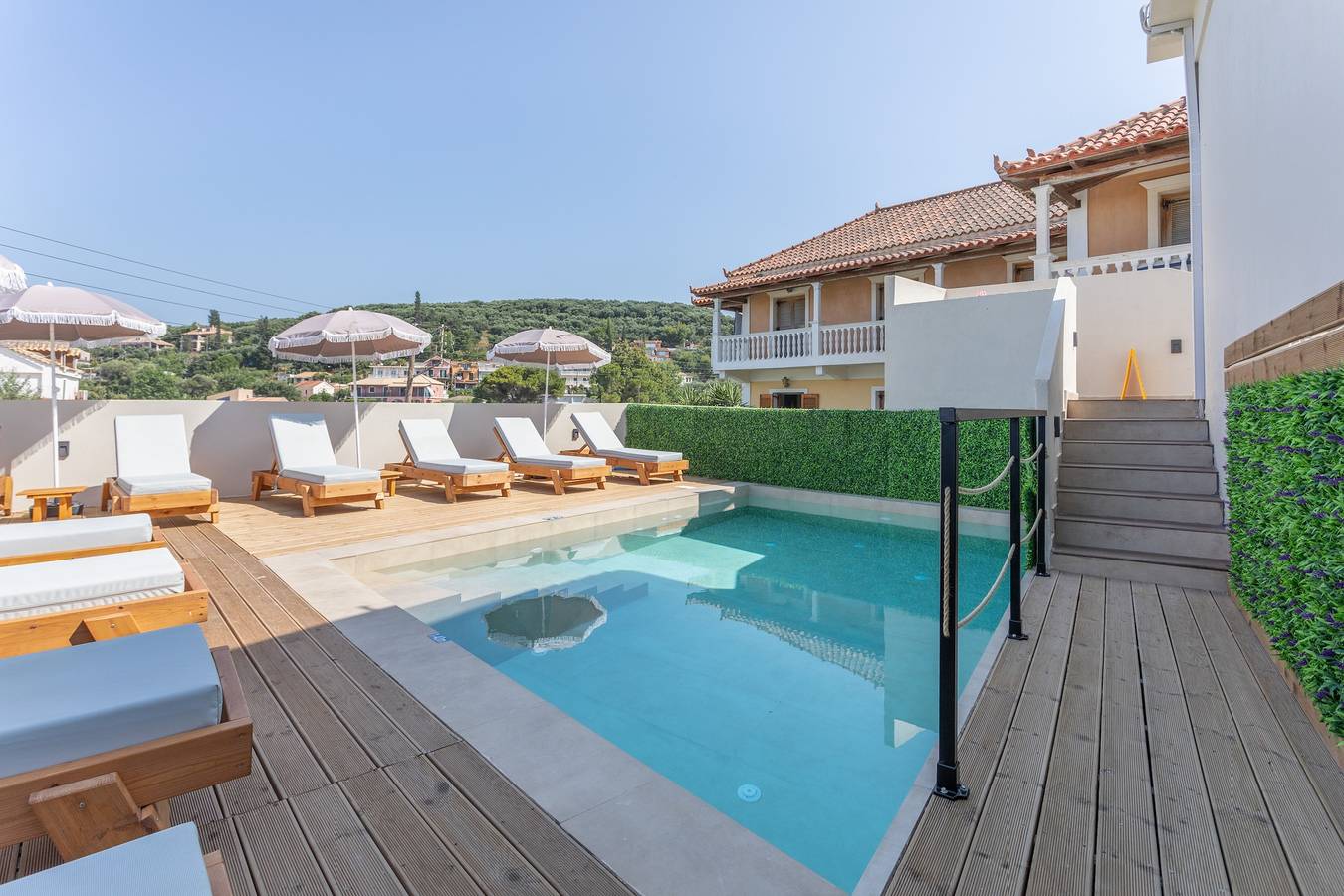 Appartement entier, Appartement 'Bel Momento - Family Room' avec vue sur mer, Wi-Fi et climatisation in Alykanas, Alykes