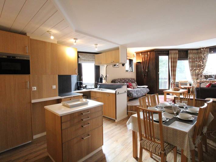 Appartement entier, Avoriaz, 3 pièces, 6 pers, balcon, vue montagne in Morzine, Les Portes du Soleil