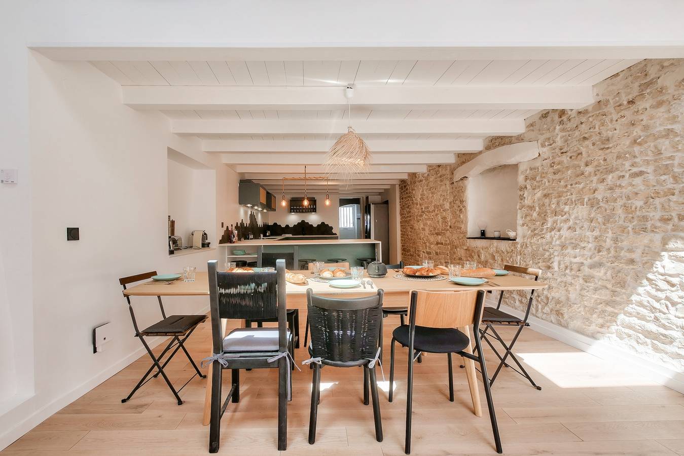 Belle maison avec  jardin ombragé pour 11 in Le Bois-Plage-en-Ré, Île de Ré