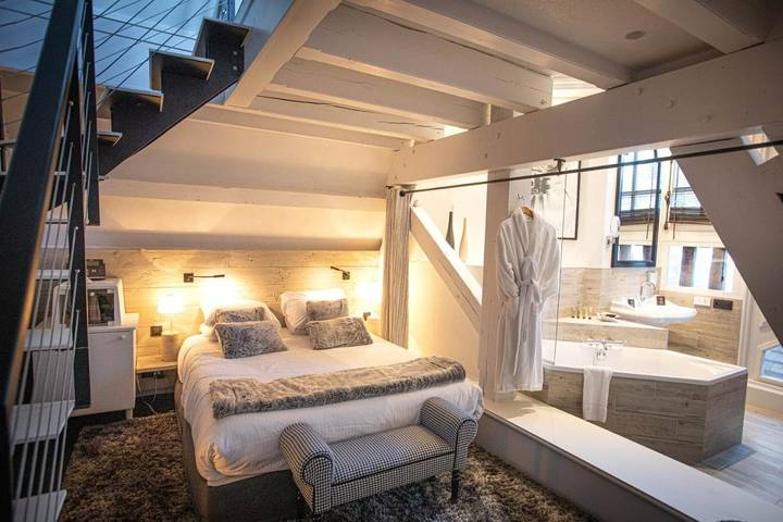 Hôtel pour 6 personnes, avec vue sur le lac ainsi que sauna et jardin à Cruseilles - 2