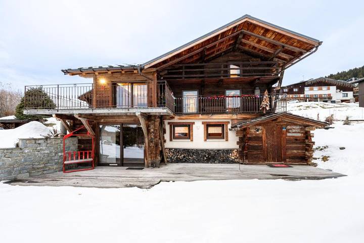Chalet pour 7 personnes, avec jardin
