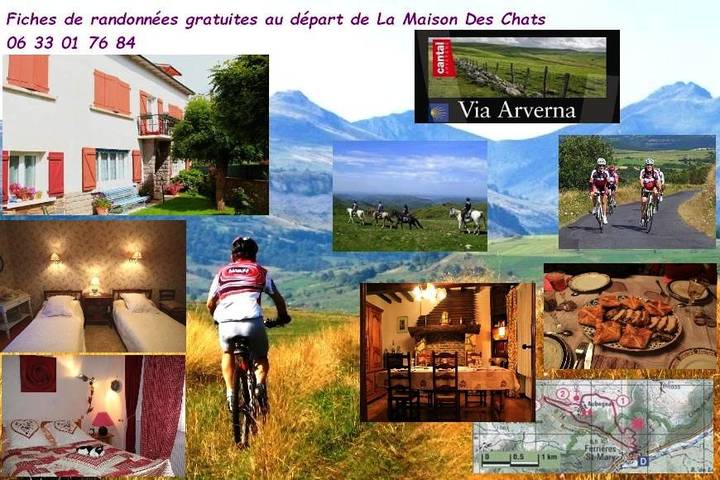 Maison d’hôte pour 4 personnes, avec Terrasse ainsi que Jardin et Vue dans Coren