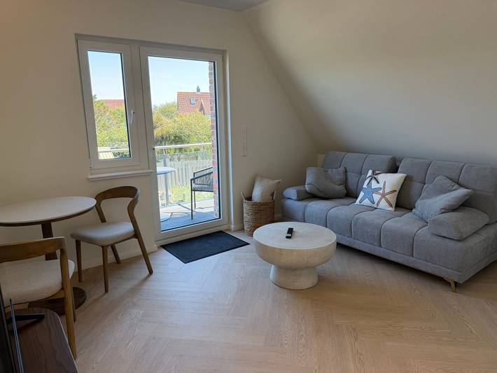 Ferienwohnung für 2 Personen, mit Balkon und Ausblick in St. Peter-Ording