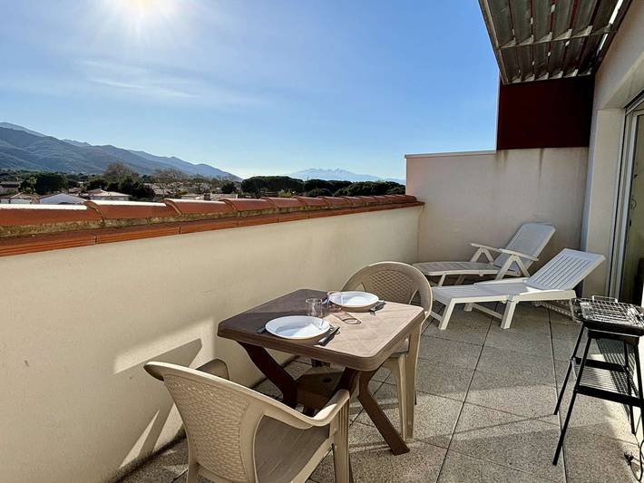 Ferienwohnung für 2 Personen, mit Terrasse in Argelès-sur-Mer