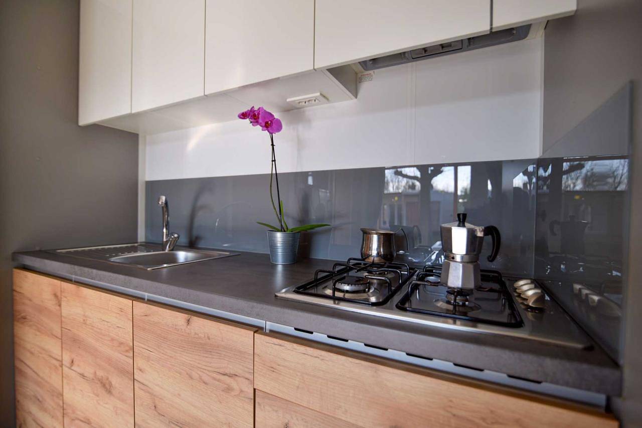 Apartamento entero, La Risacca Family Camping Village Lodge Deluxe Family für 6 Personen in Provincia de Fermo
