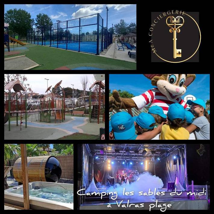 Camping pour 6 personnes, animaux acceptés à Valras-Plage - 4