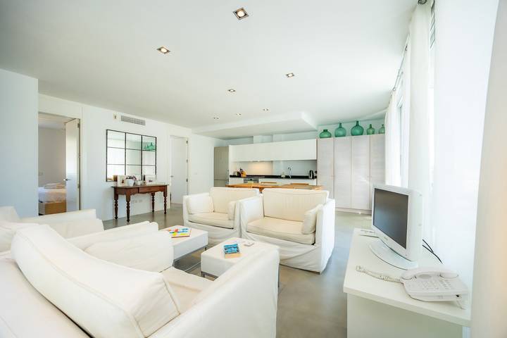 Ganze Wohnung, Ferienwohnung Can Fiol Ii in Strandnähe mit Meerblick, Wlan & Terrasse in Port de Pollença, Pollença