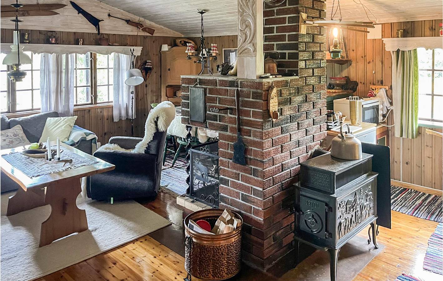 Ferienhaus für 6 Personen mit Garten in Nissedal