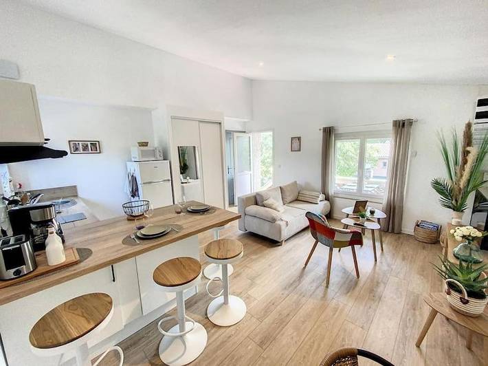 Gîte pour 3 personnes, avec Terrasse et Jardin à Villefranche-de-Lauragais