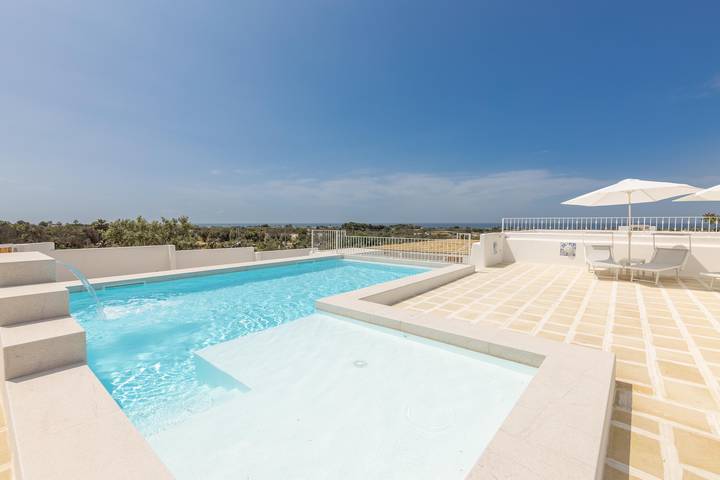 Maison de vacances pour 6 personnes, avec vue ainsi que balcon/terrasse et terrasse, animaux acceptés à Alliste