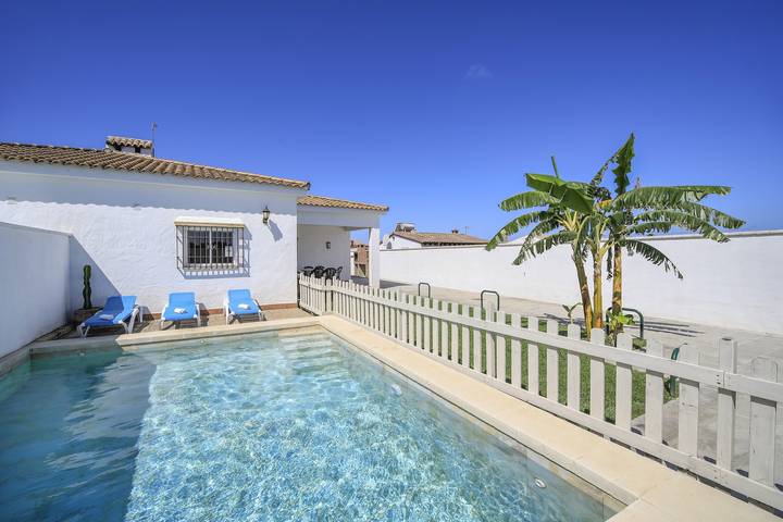 Maison de vacances pour 6 personnes, avec Jardin à Vejer de la Frontera