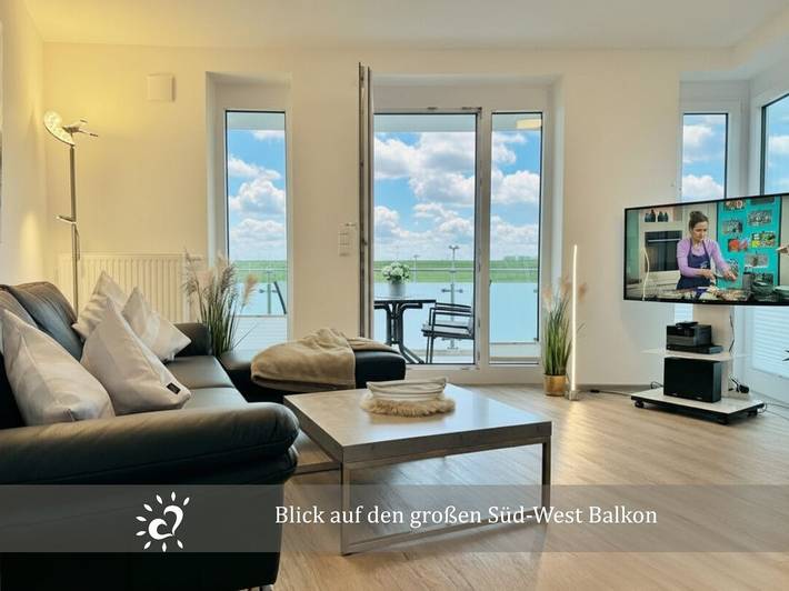 Ferienwohnung für 4 Personen, mit Balkon und Terrasse in Dorum