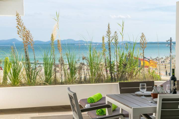 Ferienwohnung für 3 Personen, mit Terrasse in Alcúdia