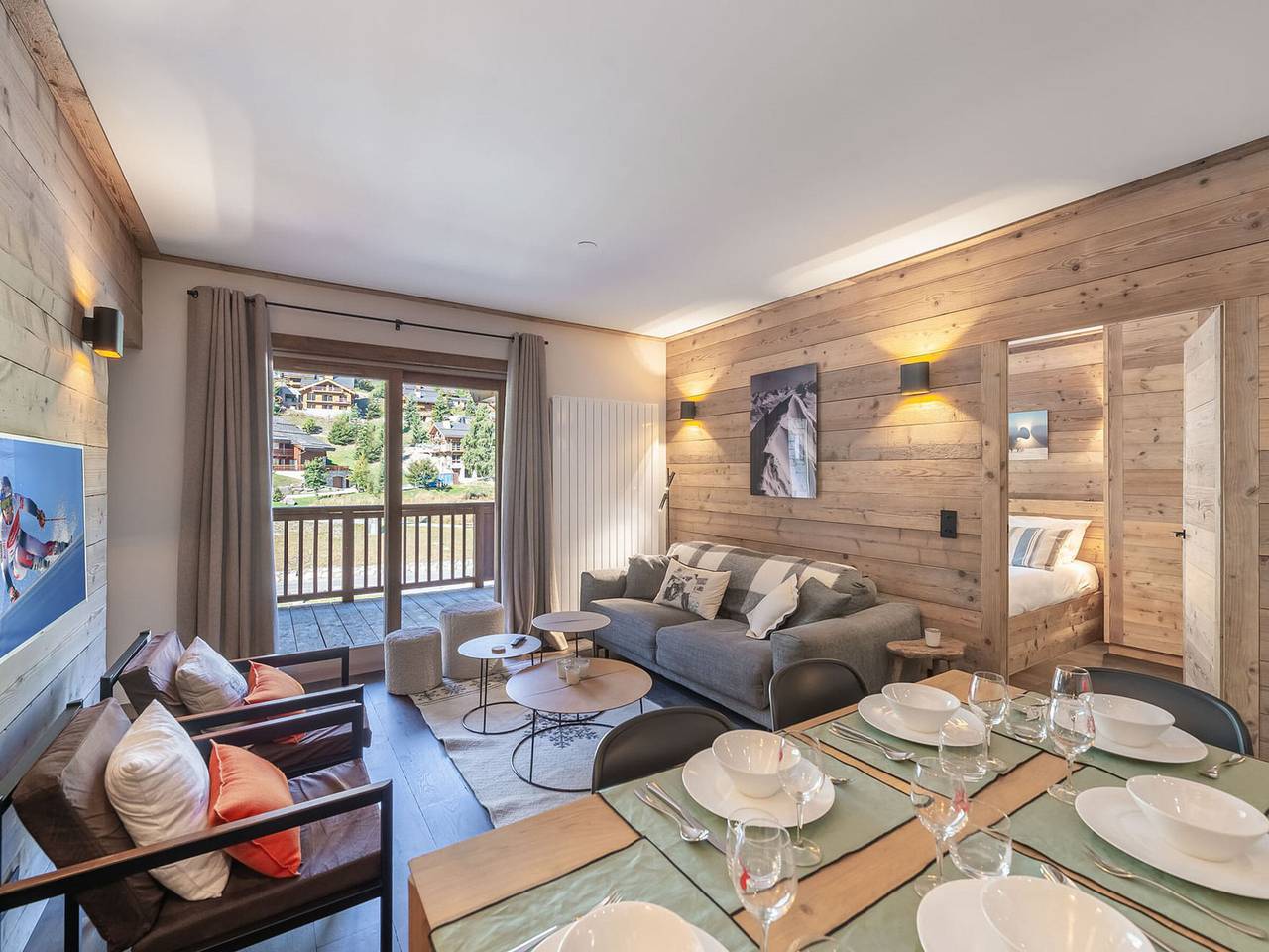 Entire apartment, Family apartment in the heart of Méribel in Méribel, Les Allues