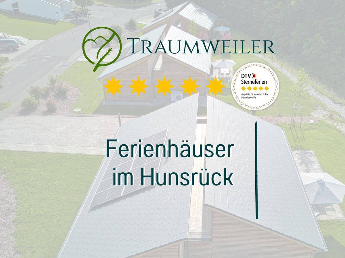 Traumweiler Ferienhäuser am Nationalpark Hunsrück Hochwald - barriearm - mit effektiver Kühlung in Kirschweiler, Nahetal