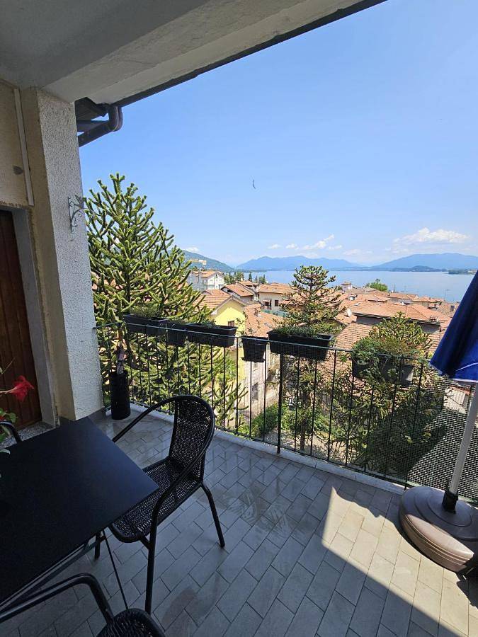 Ferienwohnung für 4 Personen, mit Terrasse und Seeblick sowie Ausblick