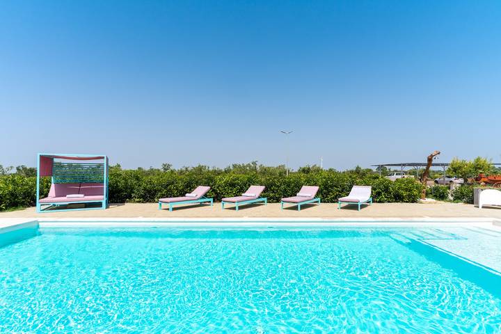 Estudio entero, Apartamento estudio "Le Scuderie 9" con balcón, piscina compartida y Wi-Fi in Galatone, Provincia de Lecce