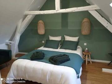 Gîte pour 3 personnes, avec jardin et jacuzzi dans Lancé