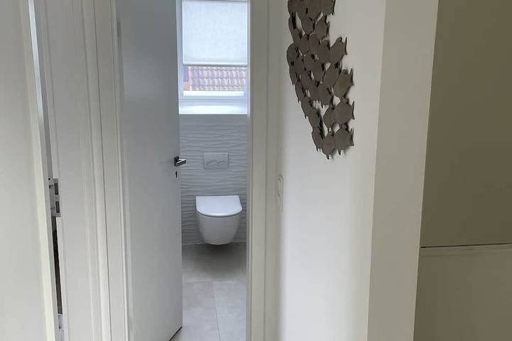 Ganze Wohnung, Helle, moderne Wohnung mit Sauna am Haus, zwischen den Ortsteilen  Dorf und Bad in St. Peter-Bad, St. Peter-Ording