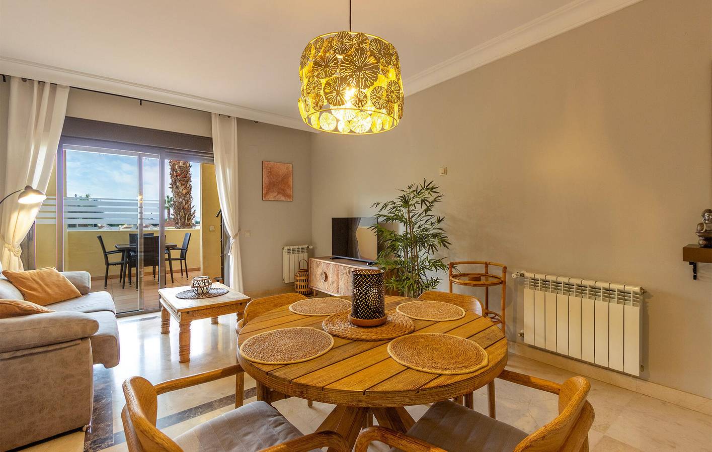 Hel ferieleilighet, Ferieleilighet for 4 personer med terrasse in Roda Golf, San Javier