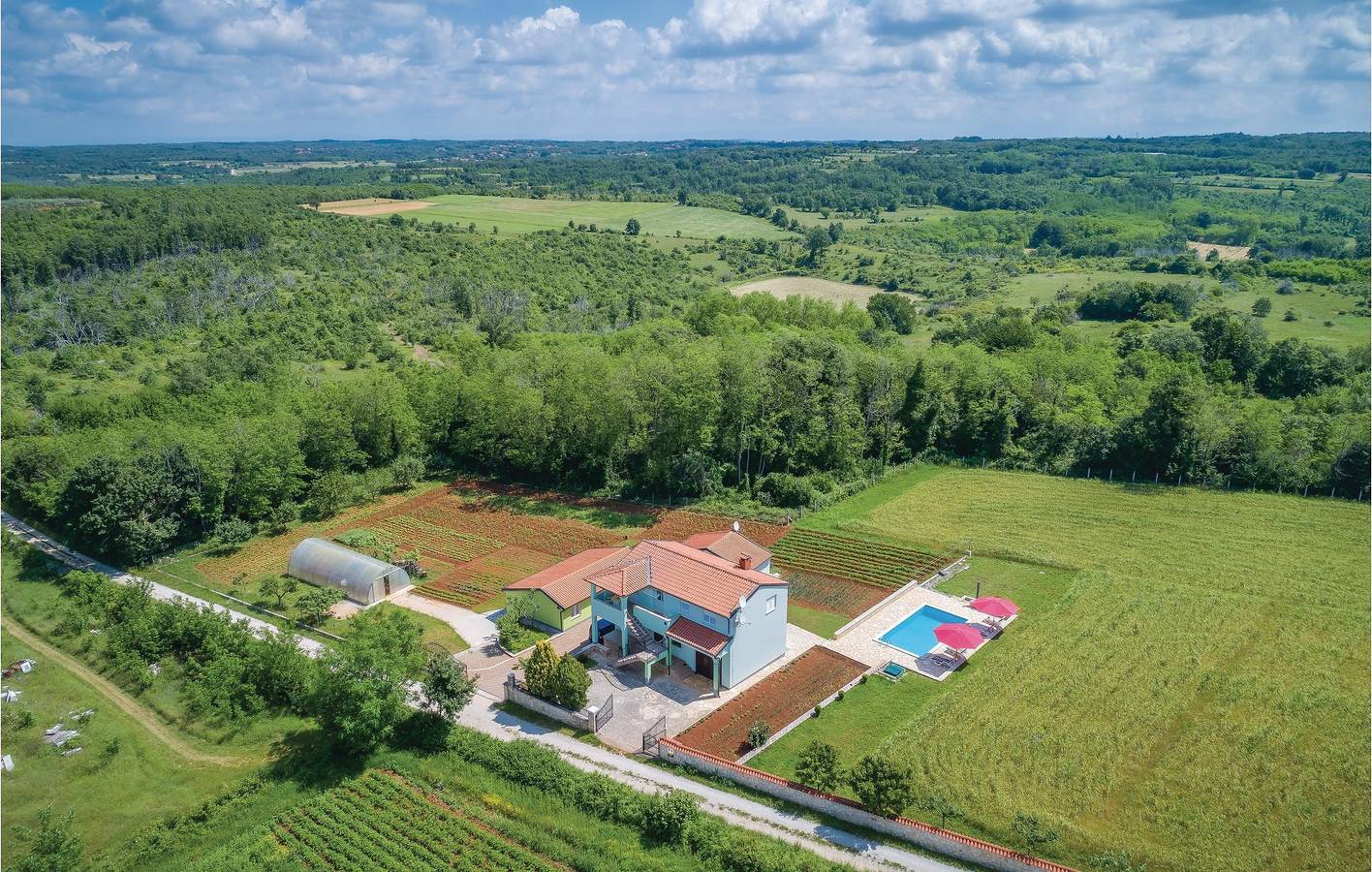 Casa de vacaciones para 4 personas con terraza in Istria Central