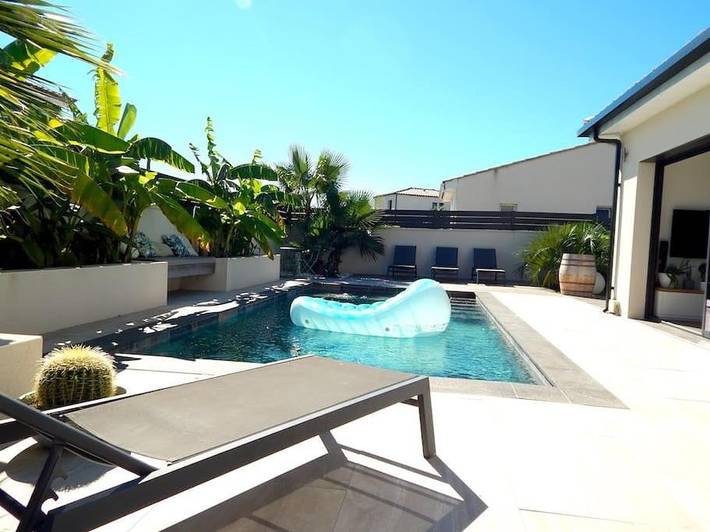 Location de vacances pour 7 personnes, avec piscine et terrasse à Teyran - 4