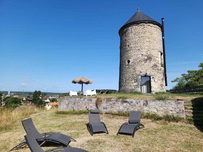 Maison de vacances pour 4 personnes, avec vue et jardin