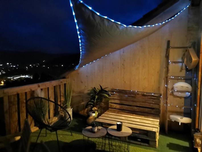 Gîte pour 4 personnes, avec jacuzzi et terrasse dans Station De Xonrupt Longemer