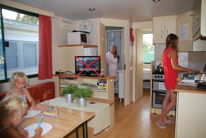 Camping pour 6 personnes, avec piscine et terrasse, animaux acceptés à Viareggio - 4