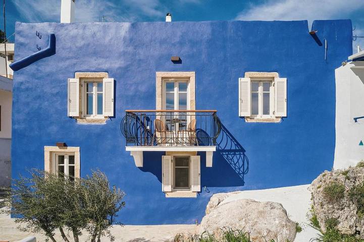 Villa voor 4 personen, met tuin en uitzicht in Leros