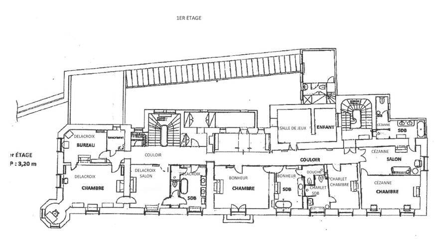 Château pour 15 personnes, avec jardin et terrasse en Indre-et-Loire - 4