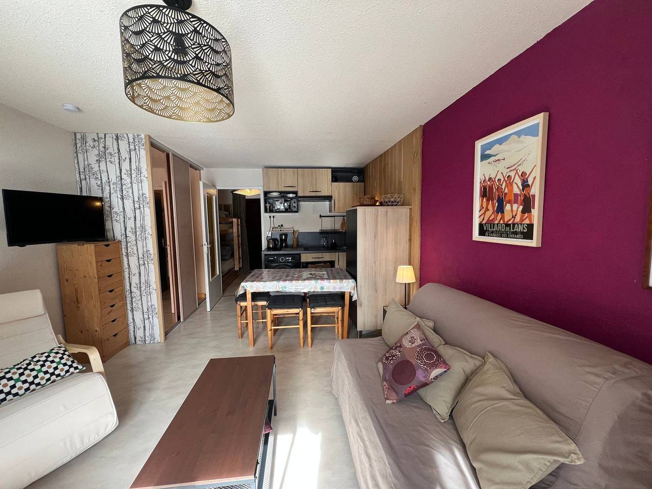 Ganzes Studio, Studio in der Nähe des Dorfes Corrençon mit Shuttle-Zugang in Corrençon-en-Vercors, Parc naturel régional du Vercors