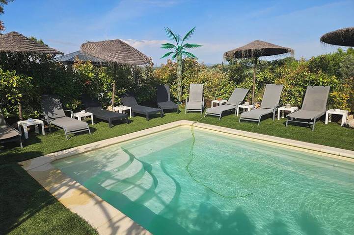 Appartement de vacances pour 6 personnes, avec jardin et jacuzzi