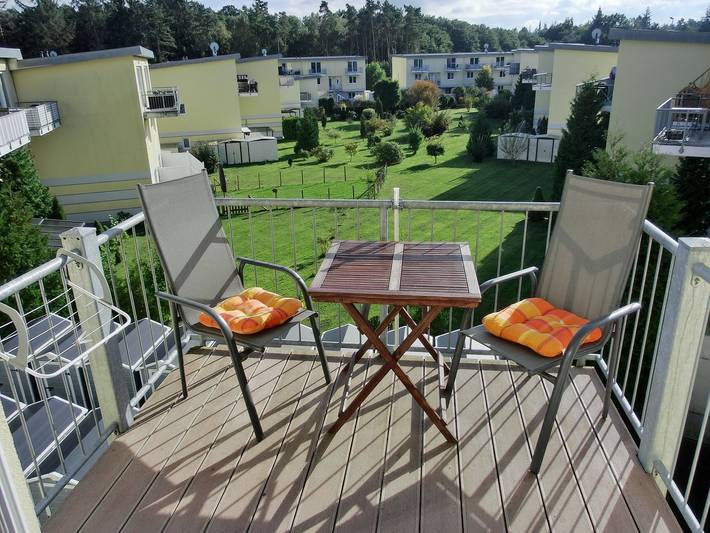 Ferienwohnung für 2 Personen, mit Balkon in Gelbensande, Fischland - Darß - Zingst