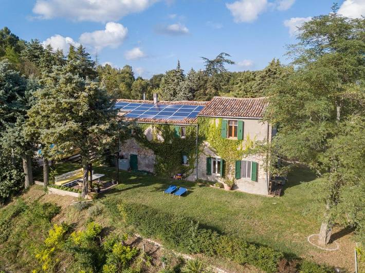 Appartement de vacances pour 3 personnes, avec jardin et vue ainsi que piscine et sauna, animaux acceptés - 1