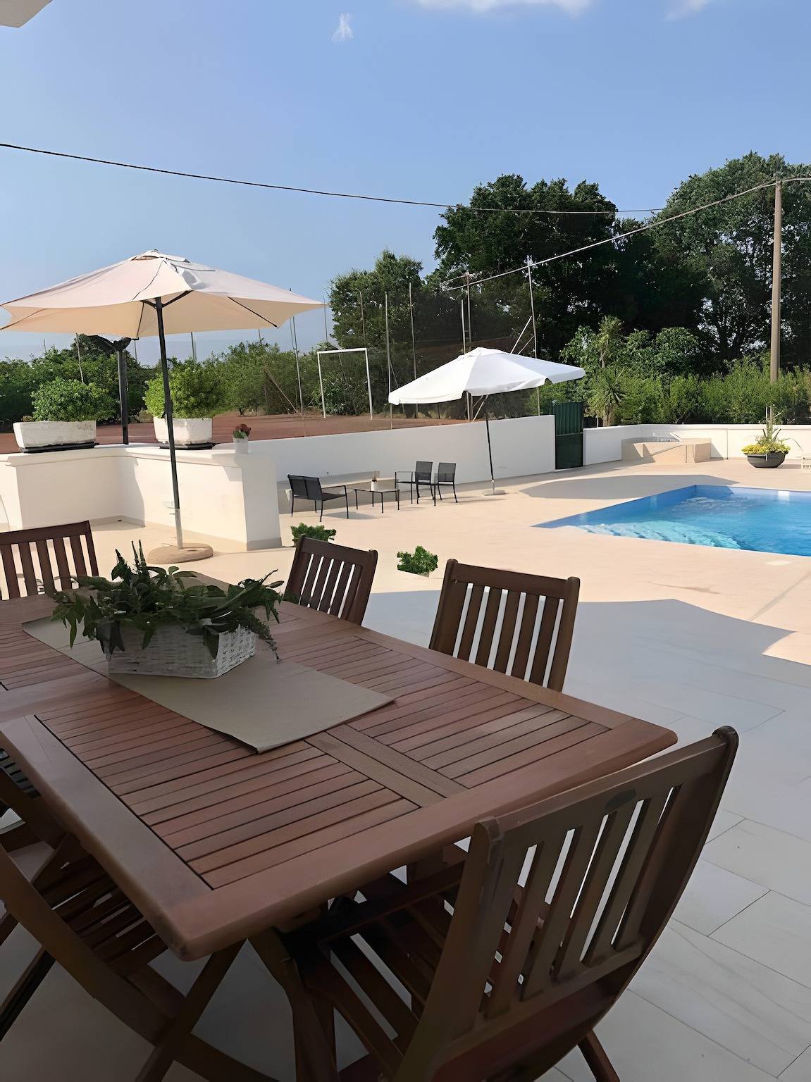 Ferienwohnung 'Villa Bianca N & F' mit privatem Pool, privater Terrasse und Wlan in Ostuni, Salento