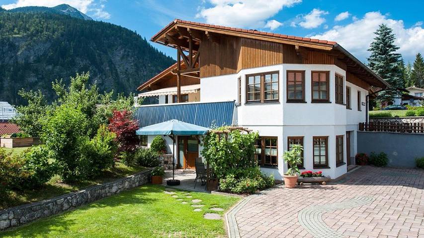 Apartamento para 4 personas, con jardín y terraza en Ehrwald