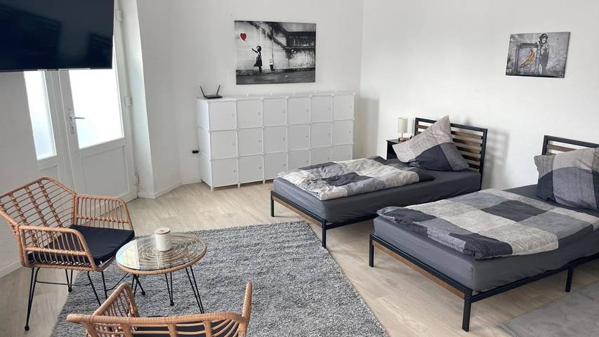 Ferienwohnung für 3 Personen, mit Balkon und Terrasse in Salzwedel