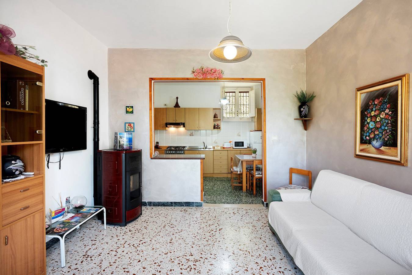 Ganze Wohnung, Ferienwohnung 'Bella Veduta Sole' mit Balkon, Meer- und Bergblick in Pianillo, Agerola