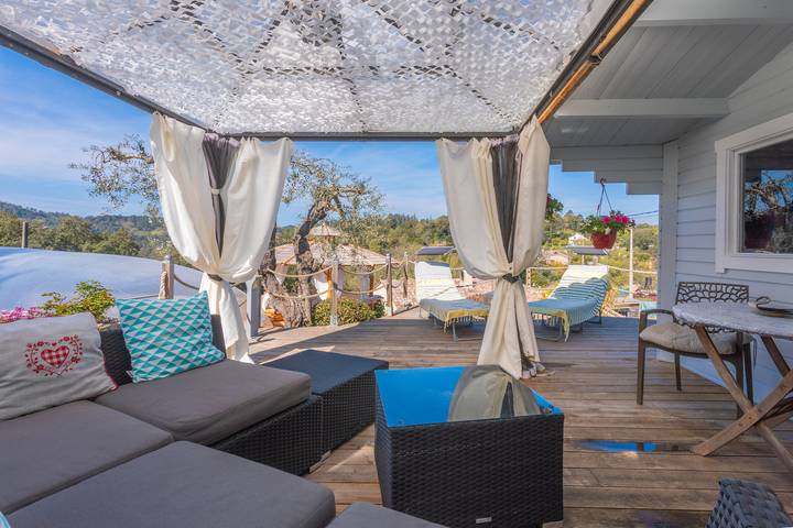 Apartament wakacyjny dla 2 osób, z ogród w Var